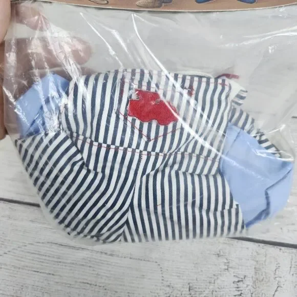 Vintage T.H.T. 1993 Bear Outfit Train Conductor Tender Heart Treasures - Picture 3 of 6